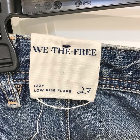 Free People Izzy Flare Jeans Size 27, NWT - Picture 8 of 8